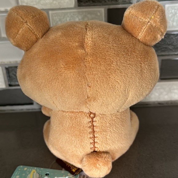 🪐San-X RILAKKUMA HOLDING PLANET Sitting Plush 5”Kawaii / Limited Edition NEW🪐 - Picture 12 of 16